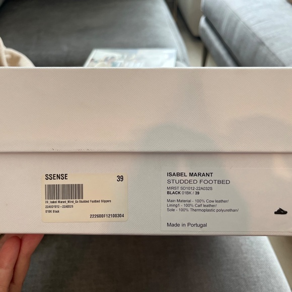 Isabel Marant studded footbed slippers - offers welcome! - Picture 10 of 10